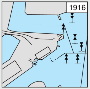 Lähestymiskartta vierasveneille Oulun Työväen pursiseura